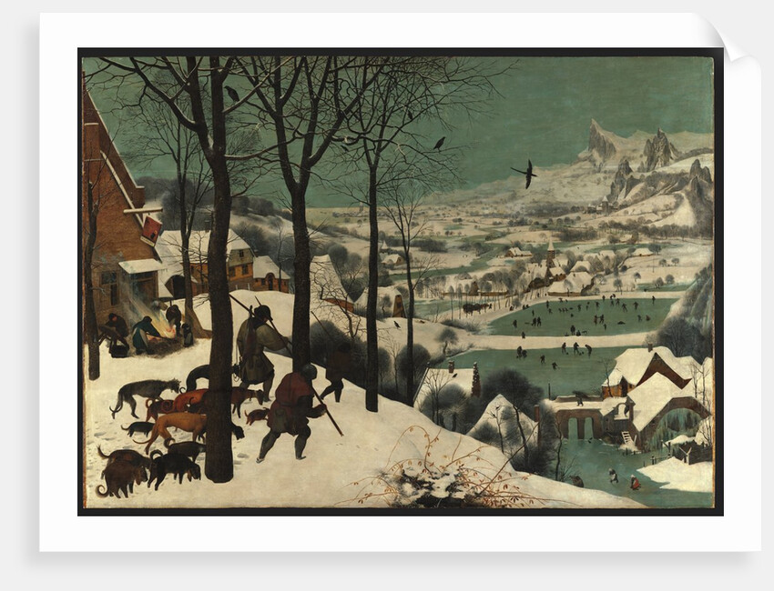 Hunters in the Snow, 1565 by Pieter the Elder Bruegel