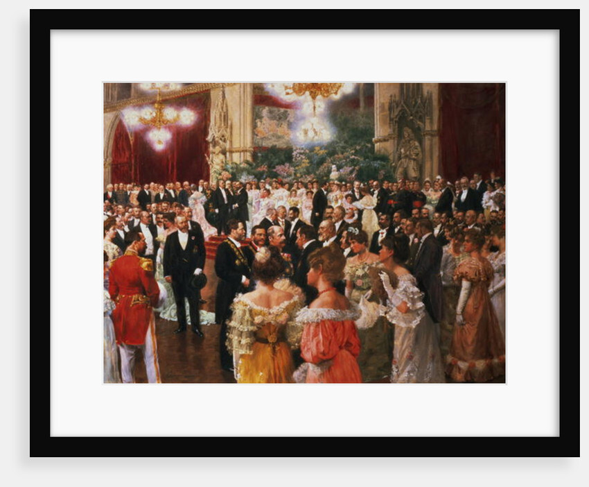 The Viennese Ball by Wilhelm Gause