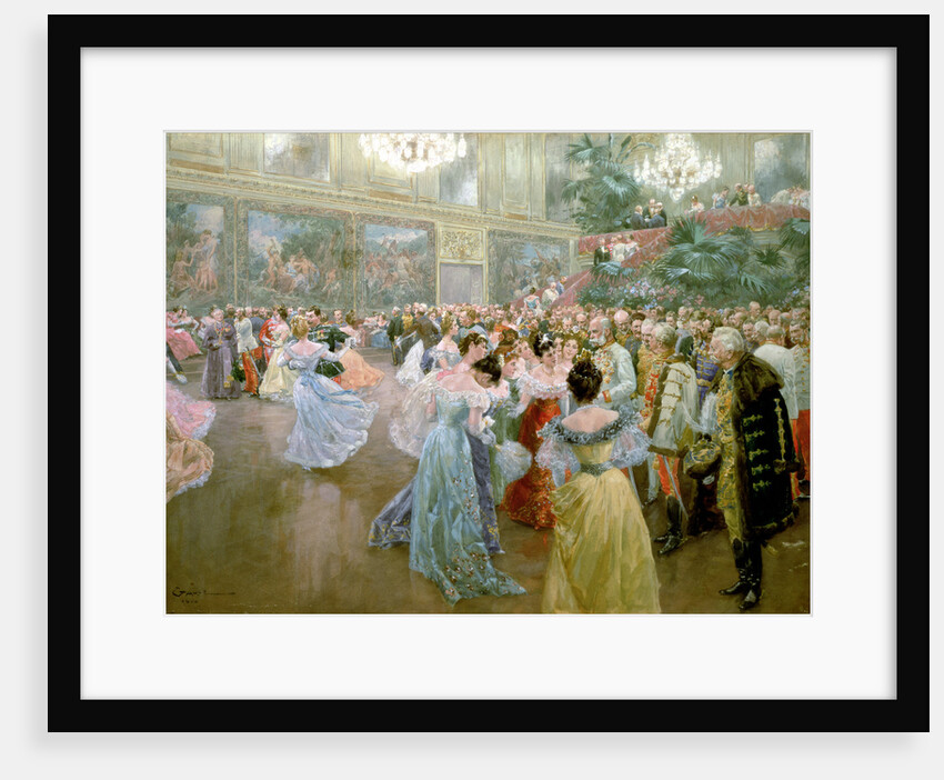 Court Ball at the Hofburg, 1900 by Wilhelm Gause