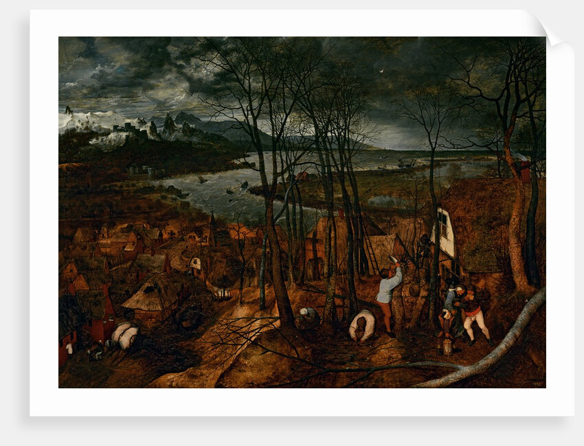 The Gloomy Day, 1565 by Pieter the Elder Bruegel