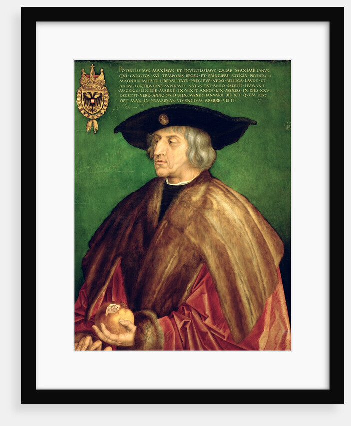 Emperor Maximilian I by Albrecht Dürer or Duerer