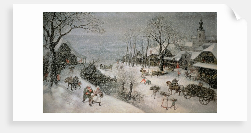 Winter by Lucas van Valckenborch