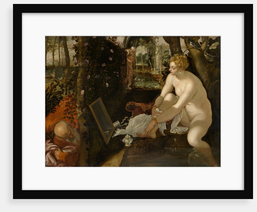 Susanna Bathing, 1555-56 by Jacopo Robusti Tintoretto