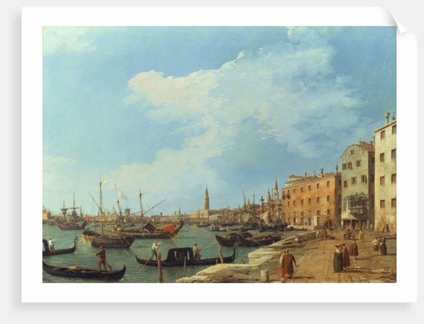 The Riva Degli Schiavoni, 1724-30 by (1697-1768) Canaletto