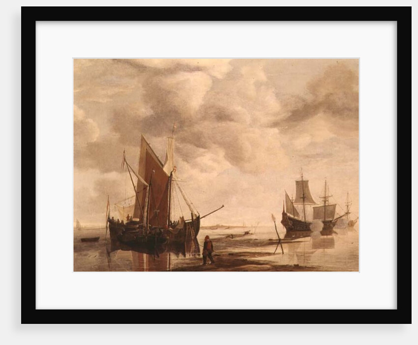 Calm Sea by Hendrick Dubbels