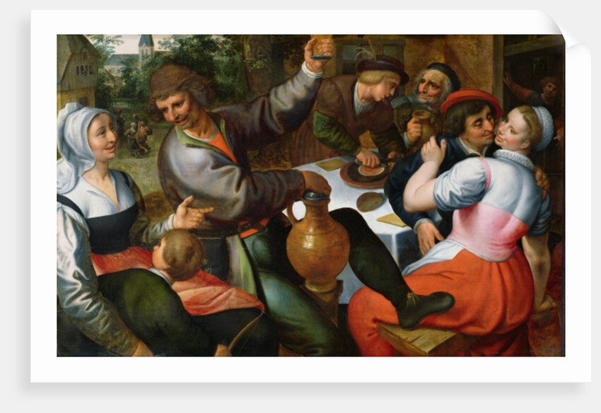 Peasant Feast, 1566 by Maerten van Cleve