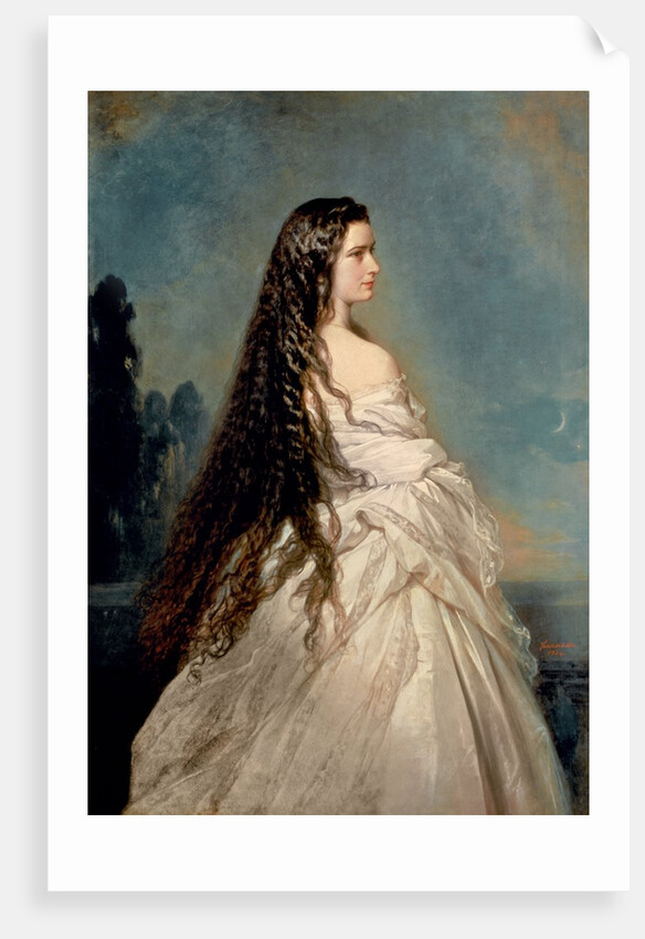 Elizabeth of Bavaria, 19th century by Franz Xaver Winterhalter