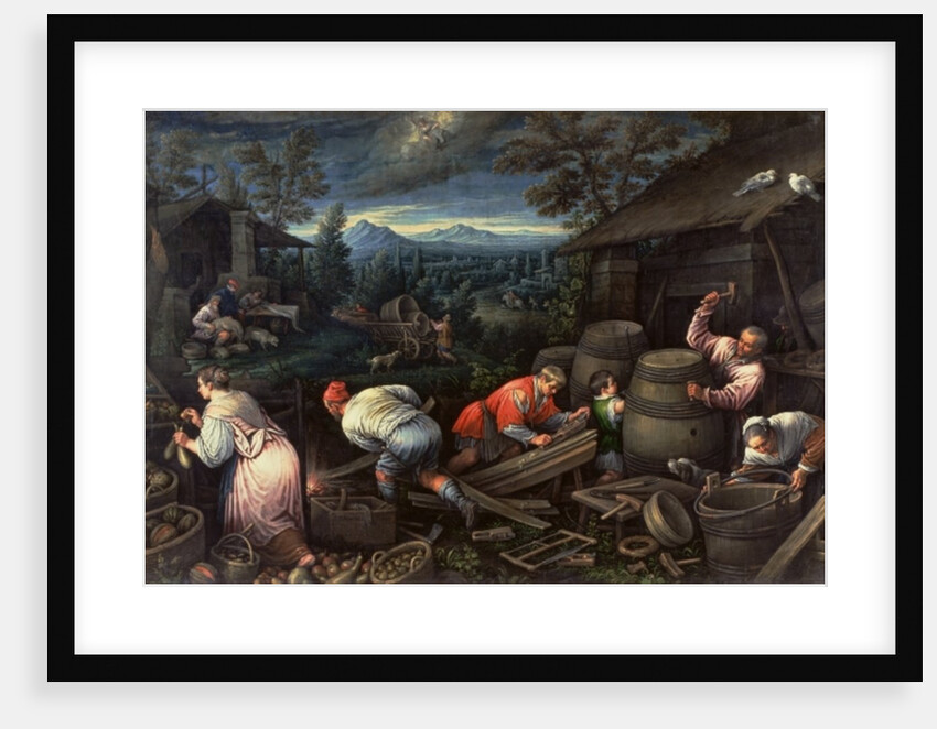 August, 1595-1600 by Leandro da Ponte Bassano