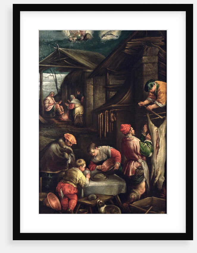 Winter c.1580 by Francesco Bassano
