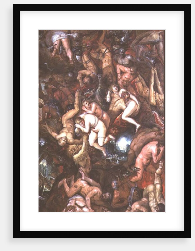 The Fall of the Damned by Frans II the Younger Francken