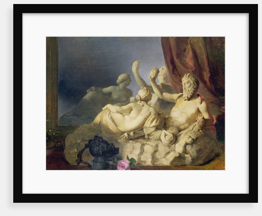 Pan and a Nymph by Peter Fendi