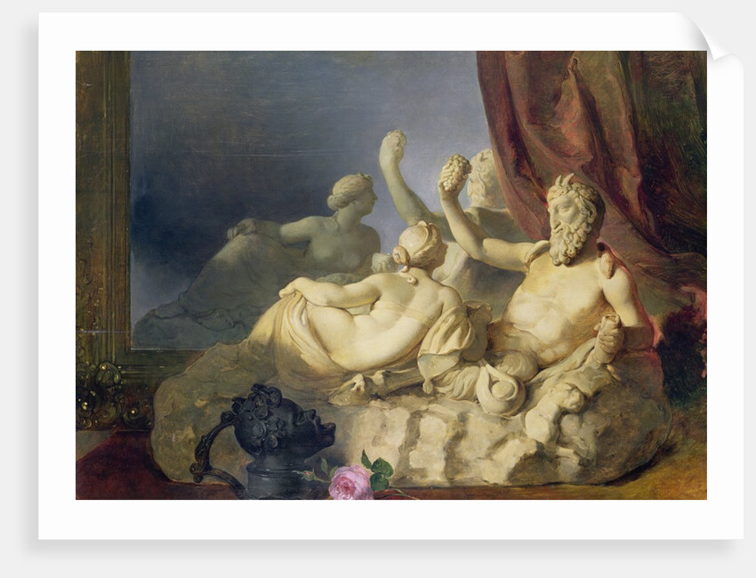 Pan and a Nymph by Peter Fendi