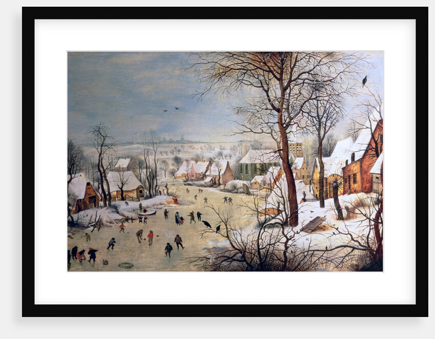 Winter Landscape with Birdtrap, 1601 by Pieter the Younger Brueghel