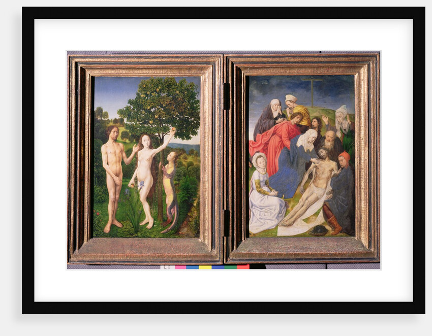 Diptych of The Fall of Man and The Redemption, after 1479 by Hugo van der Goes