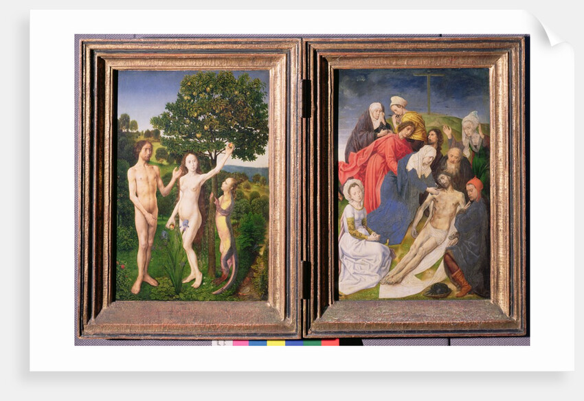 Diptych of The Fall of Man and The Redemption, after 1479 by Hugo van der Goes