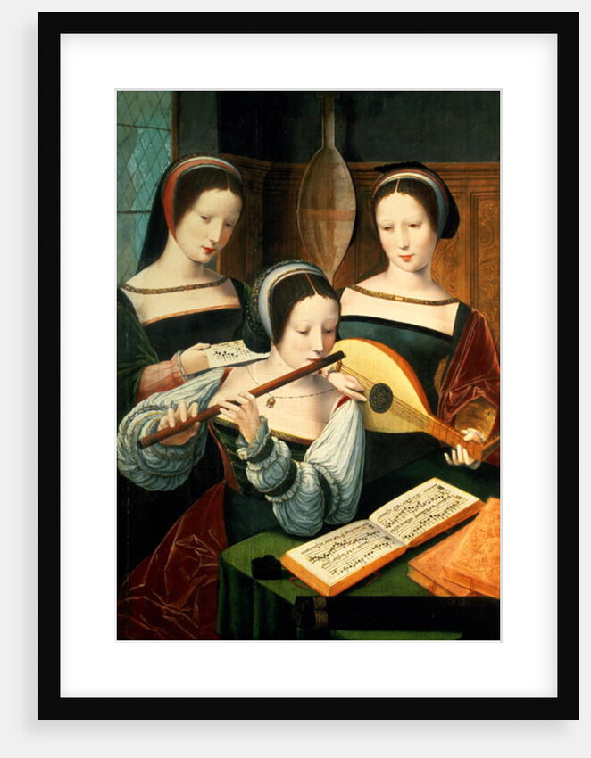 The Concert by Master of Female Half Lengths