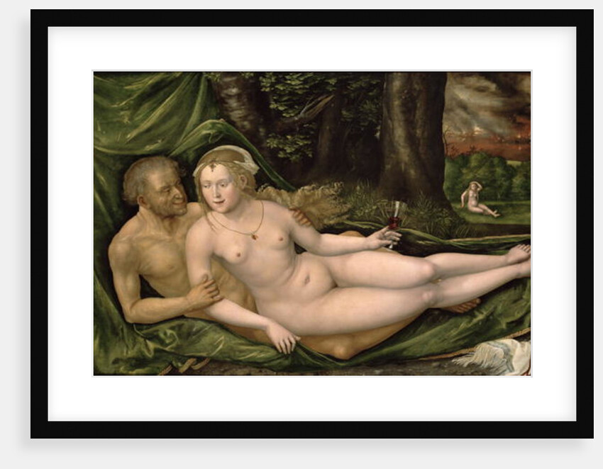 Lot and his daughter, 1537 by Albrecht Altdorfer