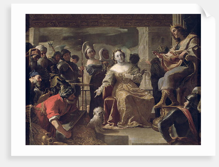 The Queen of Sheba before Solomon by Mattia Preti