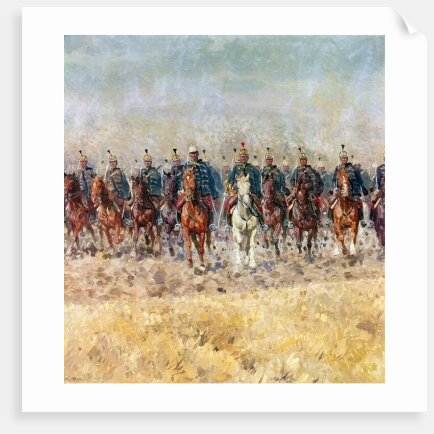 Swansong of the Hussars, 1931 by Ludwig Koch