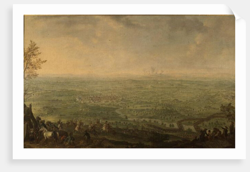 The Siege of Olmutz by the Prussian Army, 1758 by Franz Paul Findenigg