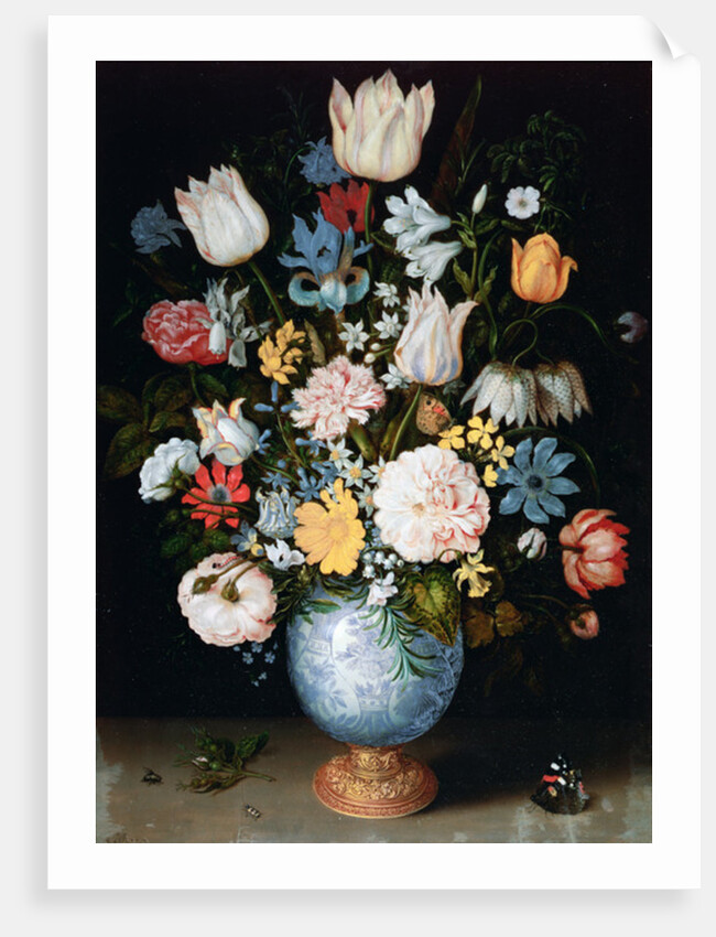 Bouquet of Flowers, 1609 by Ambrosius Elder Bosschaert