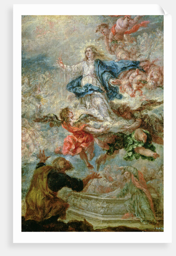 Assumption of the Virgin Mary, 1676 by Juan de Valdes Leal