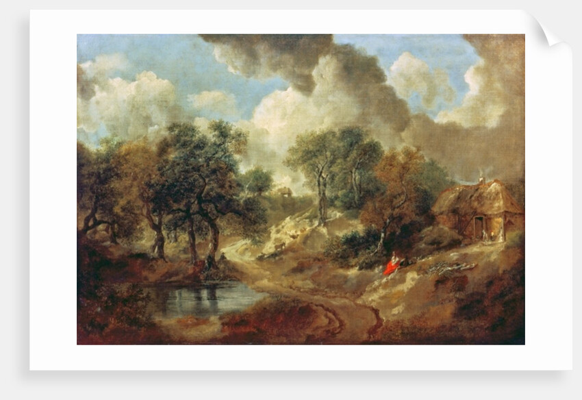 Suffolk Landscape, 1748 by Thomas Gainsborough