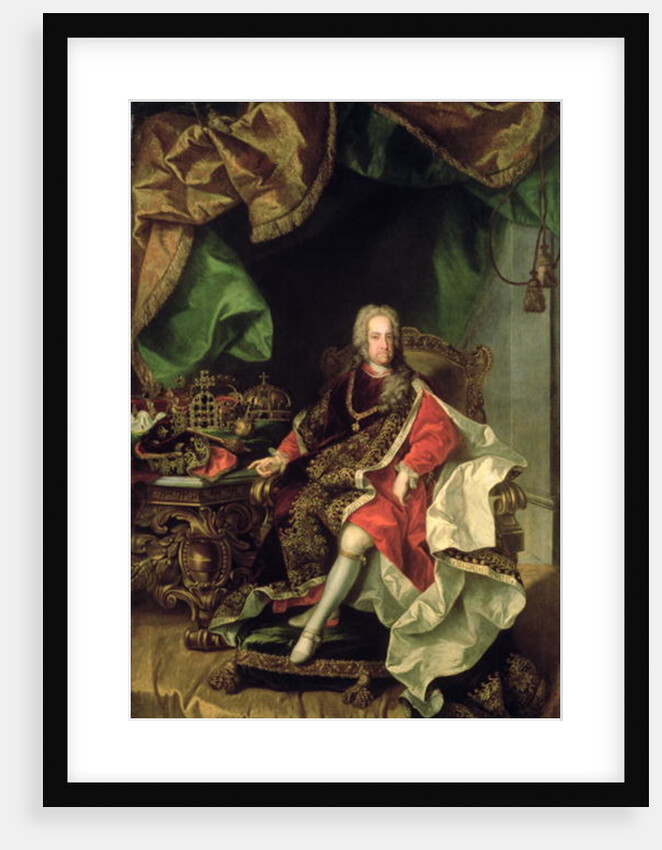 Emperor Charles VI, c.1730 by Johann-Gottfried Auerbach