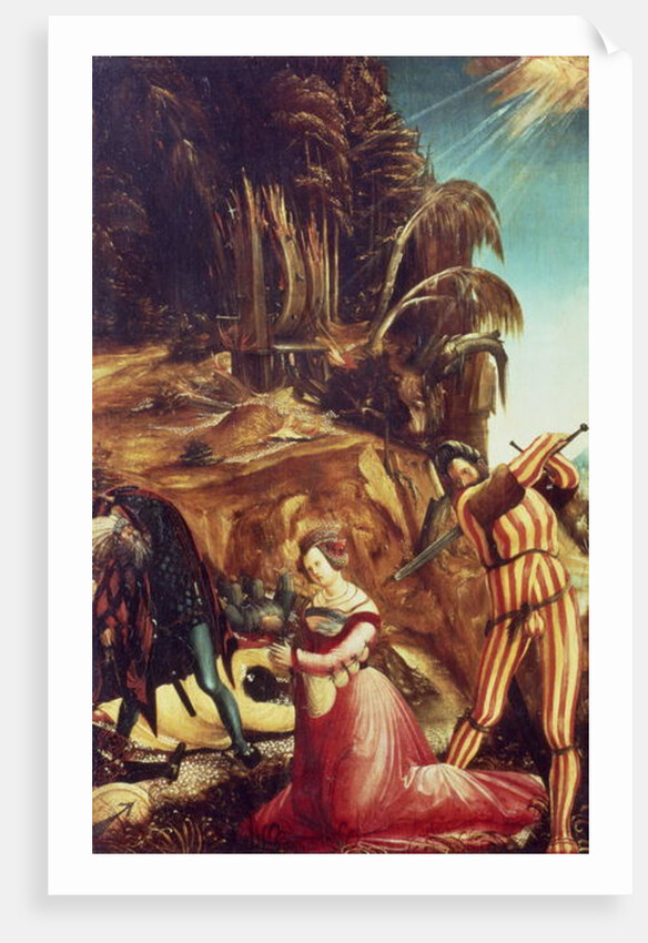 00228 Beheading of Saint Catherine, c.1505-10 by Albrecht Altdorfer