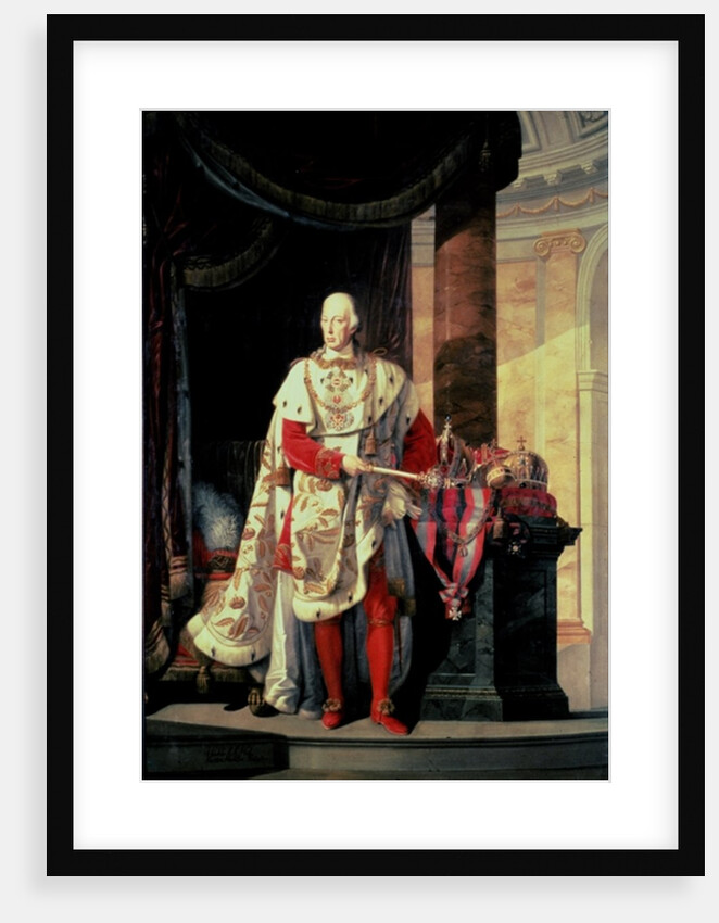 Emperor Francis I of Austria, 19th century by Johann Baptist Hoechle