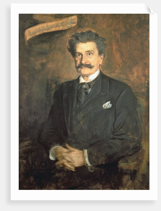 Johann Strauss the Younger, 1895 by Franz Seraph von Lenbach