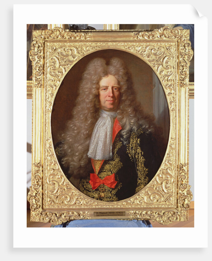 Count Ferdinand Bonaventura Harrach, Chief Steward to King Leopold I of Hungary, 1698 by Hyacinthe Francois Rigaud