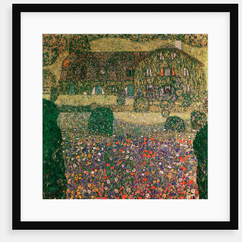 Country House by the Attersee, c.1914 by Gustav Klimt