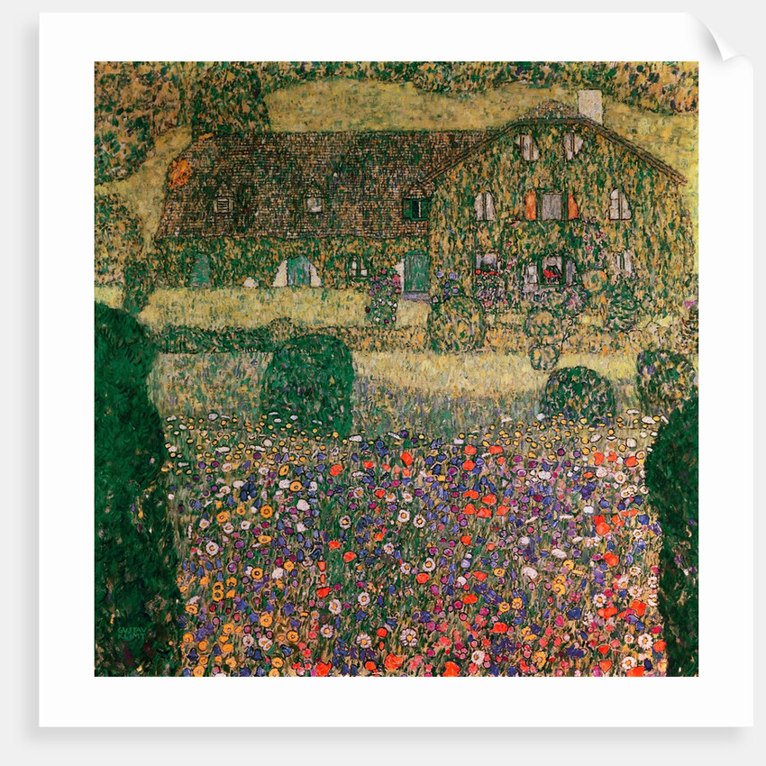 Country House by the Attersee, c.1914 by Gustav Klimt