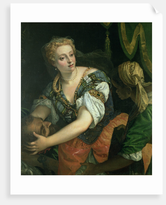 Judith with the head of Holofernes, 1582 by Veronese