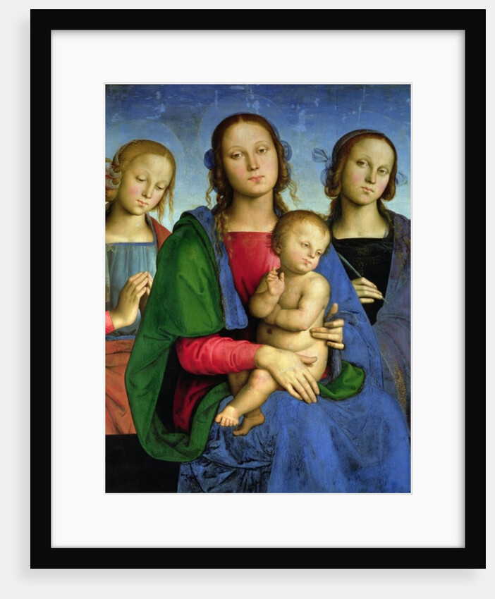 Madonna and Child with St. Catherine and St. Rosa, 1493 by Pietro Perugino