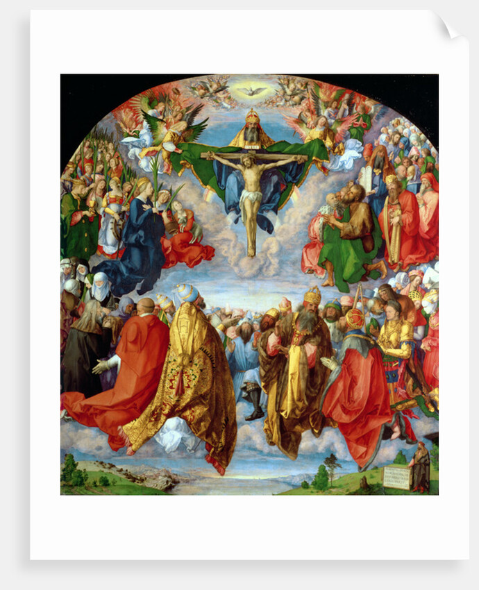 The Landauer Altarpiece, All Saints Day, 1511 by Albrecht Dürer