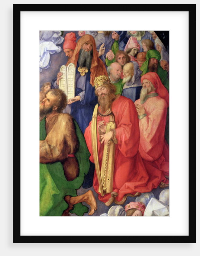 Landauer Altarpiece: King David, 1511 by Albrecht Dürer or Duerer