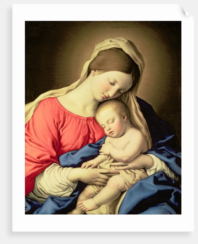 Madonna and Child by Il Sassoferrato