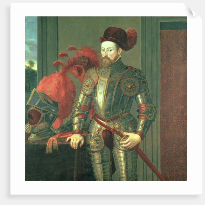 Archduke Ferdinand II in the Eagle armour, c.1550 by Francesco Terzio