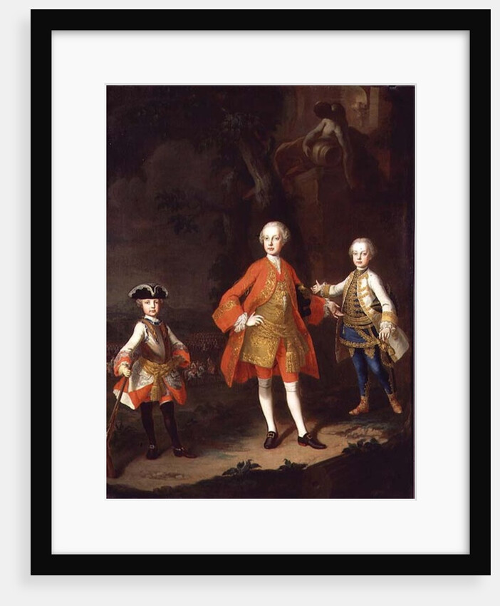 Three sons of Maria Theresa of Austria by Anonymous