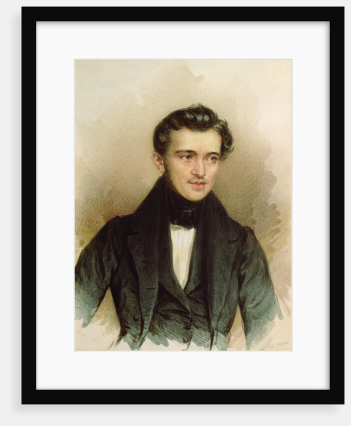 Johann Strauss the Elder, 1835 by Josef Nikolaus Kriehuber