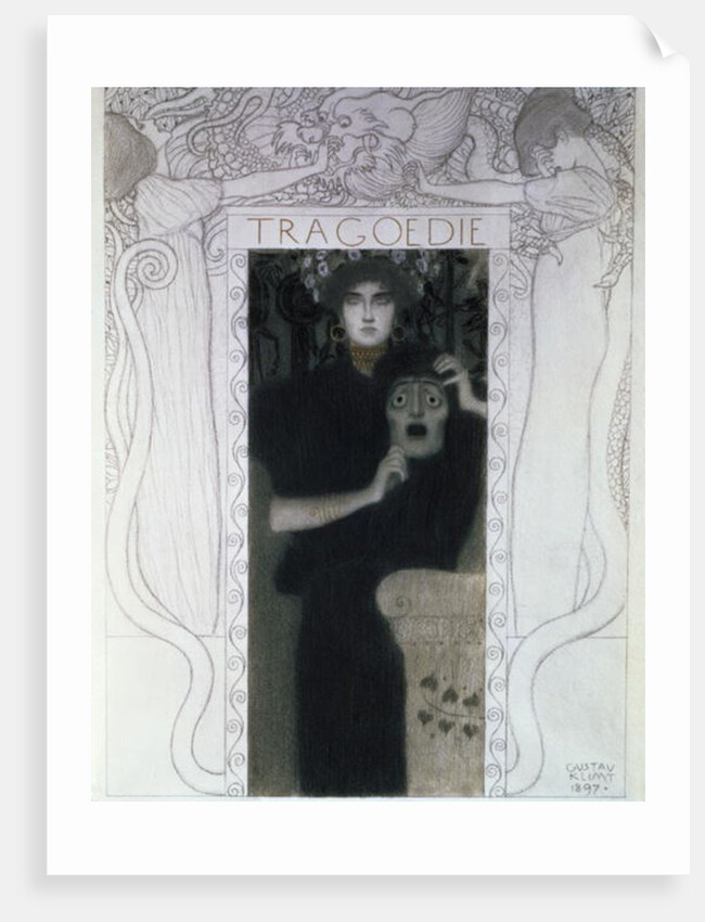 Tragedy, 1897 by Gustav Klimt