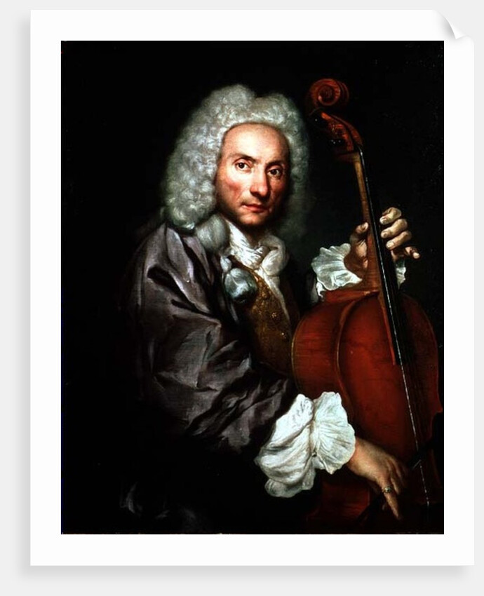 Cello player, c.1745/50 by Giacomo Ceruti