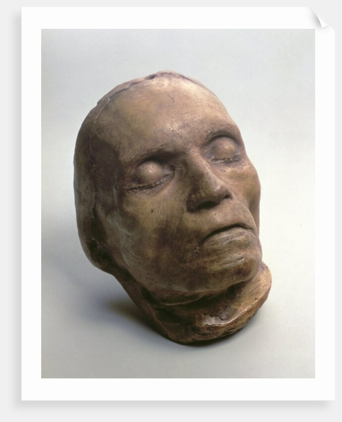 Death mask of Ludwig van Beethoven, 1827 by Anonymous