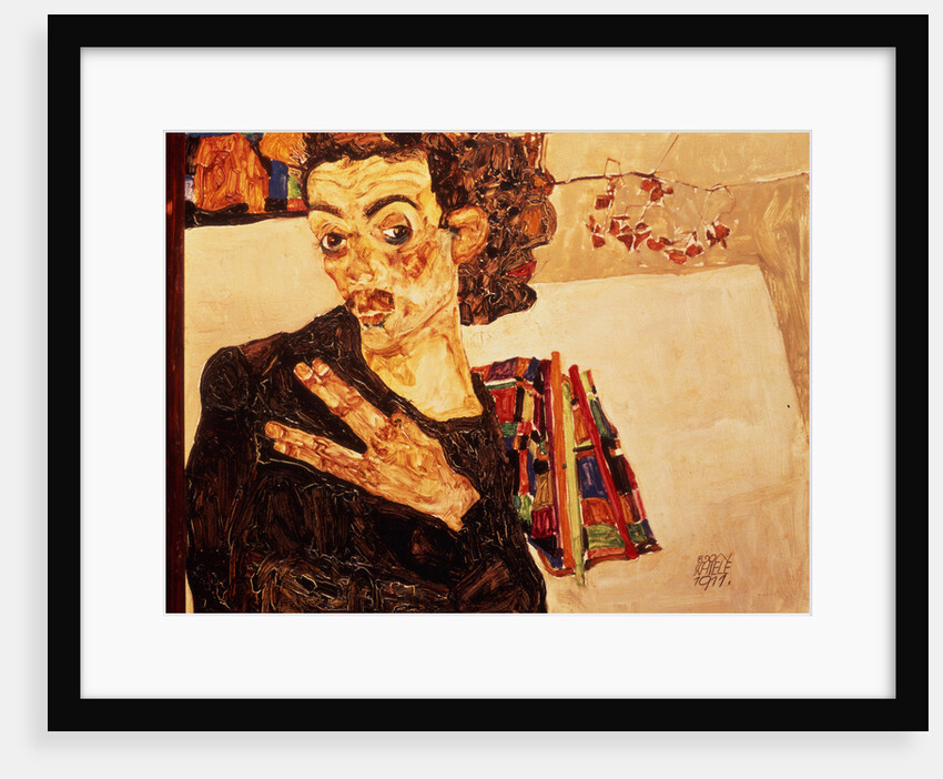 Self Portrait, 1911 by Egon Schiele