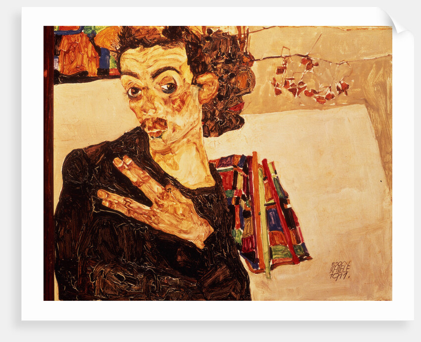 Self Portrait, 1911 by Egon Schiele