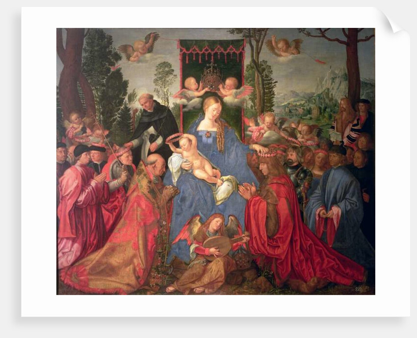 Garland of Roses Altarpiece, 1600 by Albrecht Durer