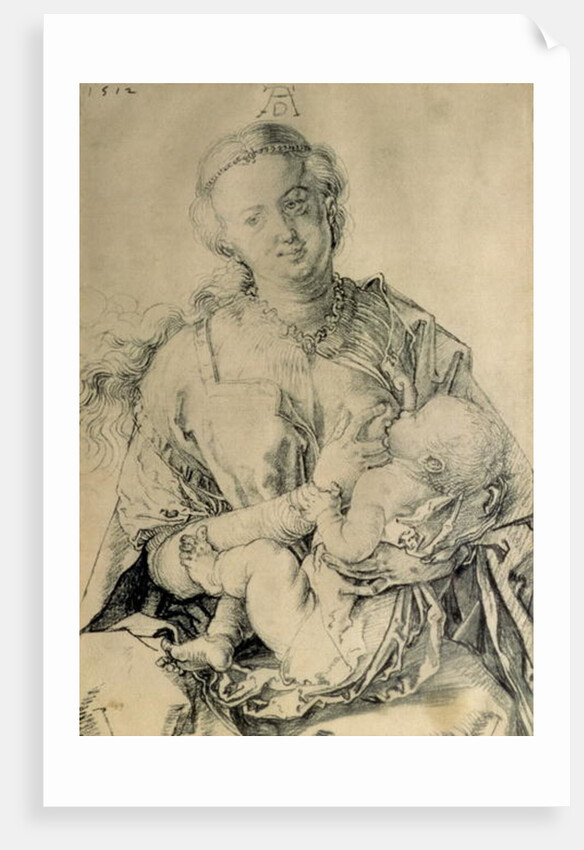 Virgin Mary suckling the Christ Child, 1512 by Albrecht Dürer or Duerer