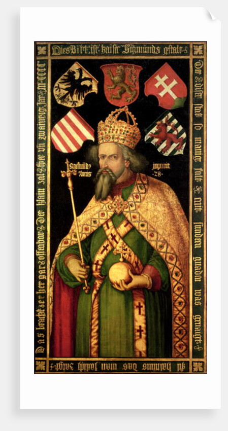 Emperor Sigismund, Holy Roman Emperor, King of Hungary and Bohemia, c.1600 by Albrecht Durer or Duerer
